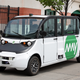 Not sexy, but useful. May Mobility’s autonomous shuttle.